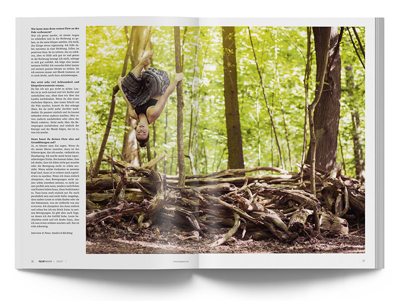 Pole Art Magazine Nr. 11 - Yvonne Smink im Interview