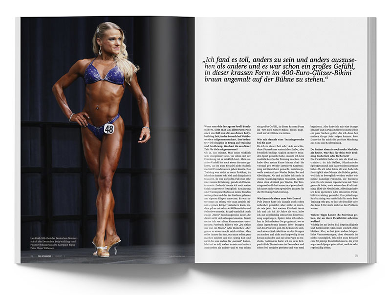Pole Art Magazine Nr. 11 - Lea Roth im Interview
