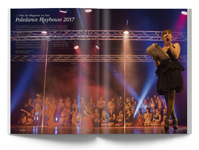 Pole Art Magazine Nr. 13 - Poledance Playhouse 2017