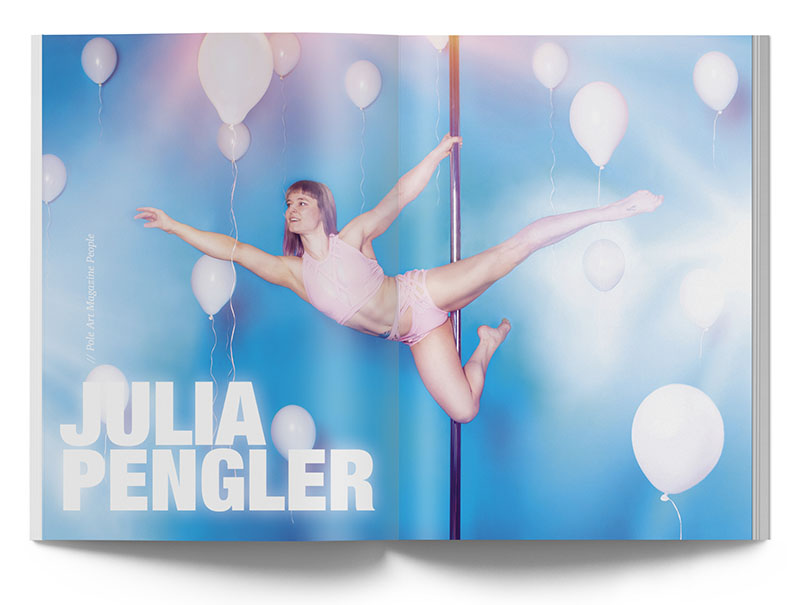 Pole Art Magazine Nr. 14 - Julia Pengler im Interview
