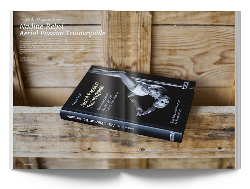 Pole Art Magazine Nr. 15 - Nadine Rebel: Aerial Passion Trainerguide