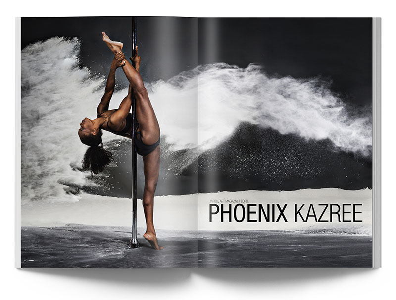 Pole Art Magazine Nr. 16 - Phoenix Kazree im Interview