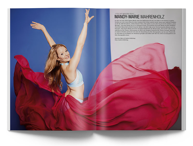 Pole Art Magazine Nr. 17 - Mandy-Marie Mahrenholz im Interview