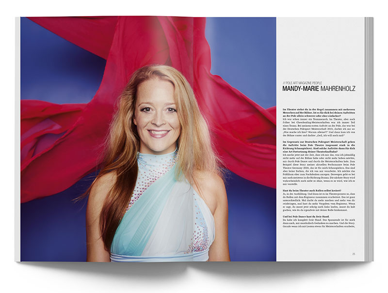 Pole Art Magazine Nr. 17 - Mandy-Marie Mahrenholz im Interview