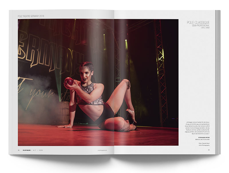 Pole Art Magazine Nr. 17 - Pole Theatre Germany 2018