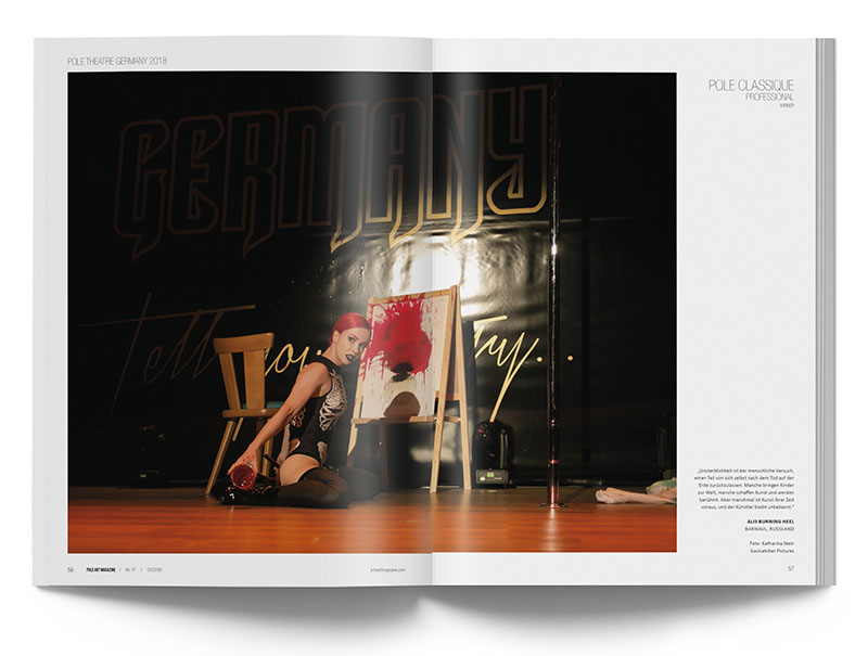 Pole Art Magazine Nr. 17 - Pole Theatre Germany 2018