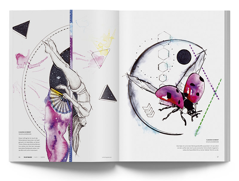 Pole Art Magazine Nr. 18 - Claudia Schmidt von Wildclouddesign