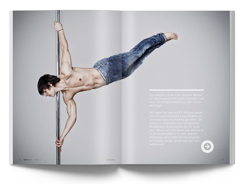 Pole Art Magazine Nr. 2 - Ilya Ananyev im Interview