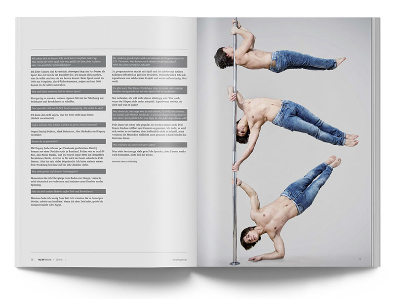 Pole Art Magazine Nr. 2 - Ilya Ananyev im Interview