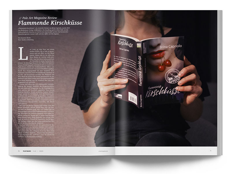 Pole Art Magazine Nr. 20 - Brina Capriolo: Flammende Kirschküsse