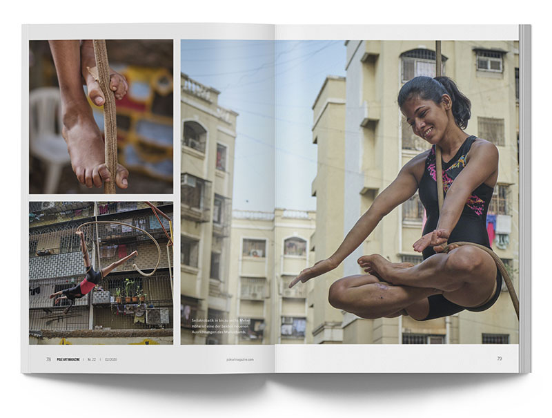 Pole Art Magazine Nr. 22 - Mallakhamb: Yoga und Wrestling in Indien