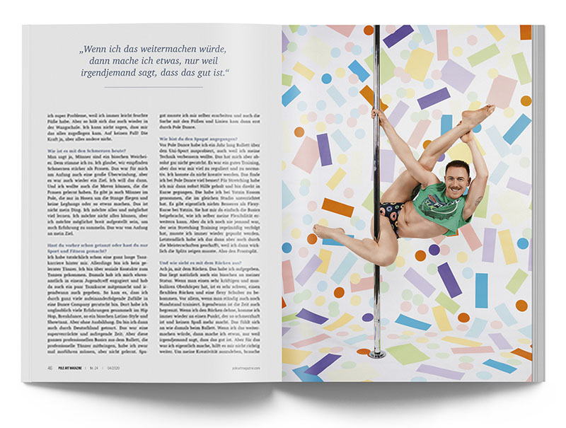 Pole Art Magazine Nr. 24 - Nick Krämer im Interview