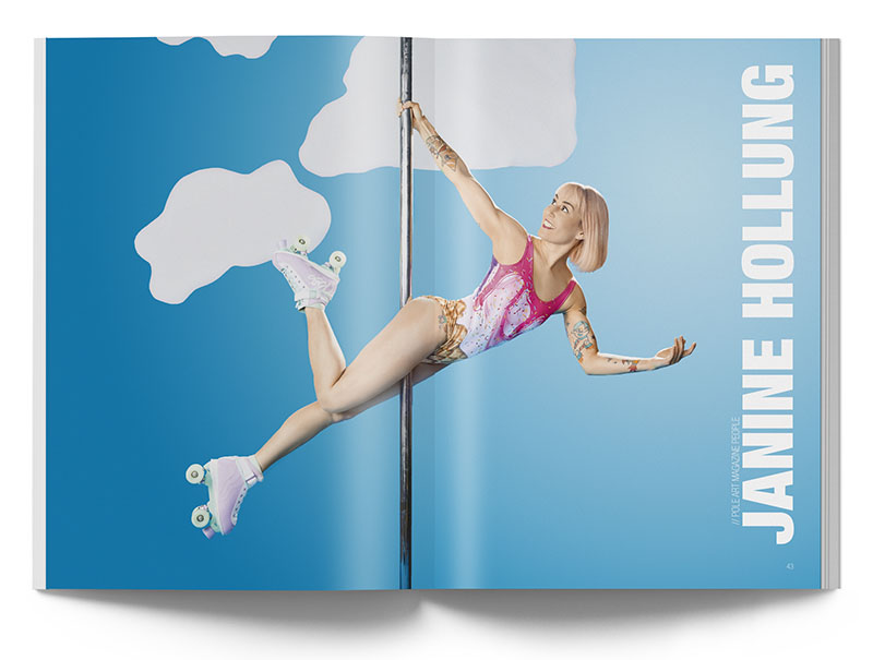Pole Art Magazine Nr. 26 - Janine Hollung im Interview