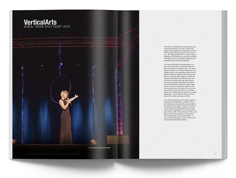 Pole Art Magazine Nr. 4 - VerticalArts Aerial Show Stuttgart