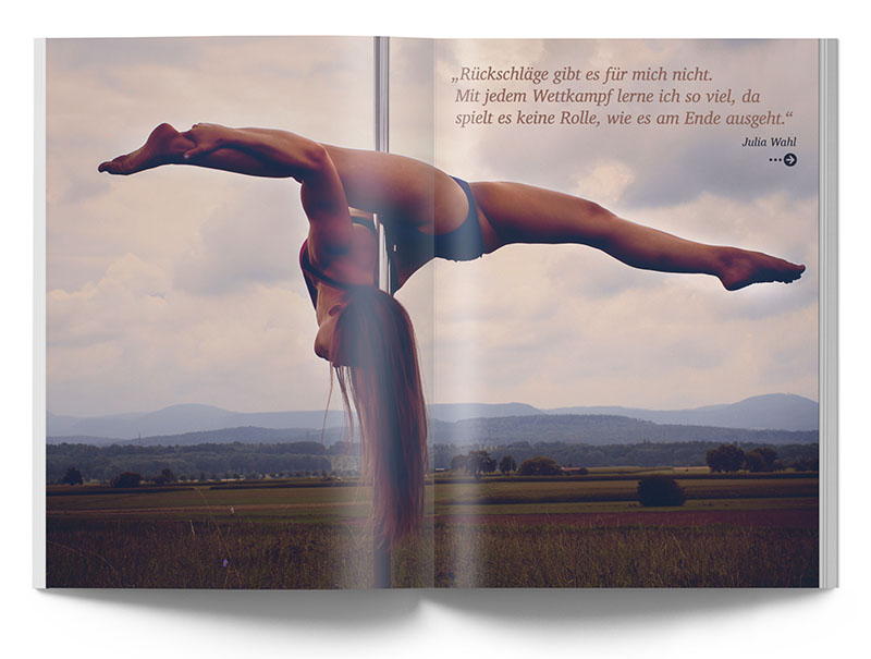 Pole Art Magazine Nr. 4 - Julia Wahl im Interview