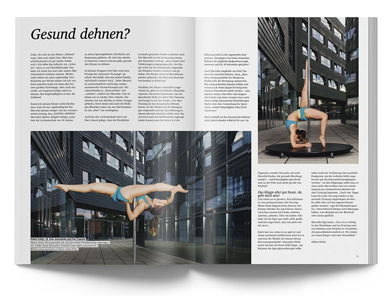 Pole Art Magazine Nr. 4 - Gesund dehnen?