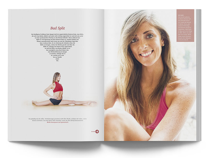 Pole Art Magazine Nr. 5 - Perfect Splits mit Air Candy aka Keeva Treanor