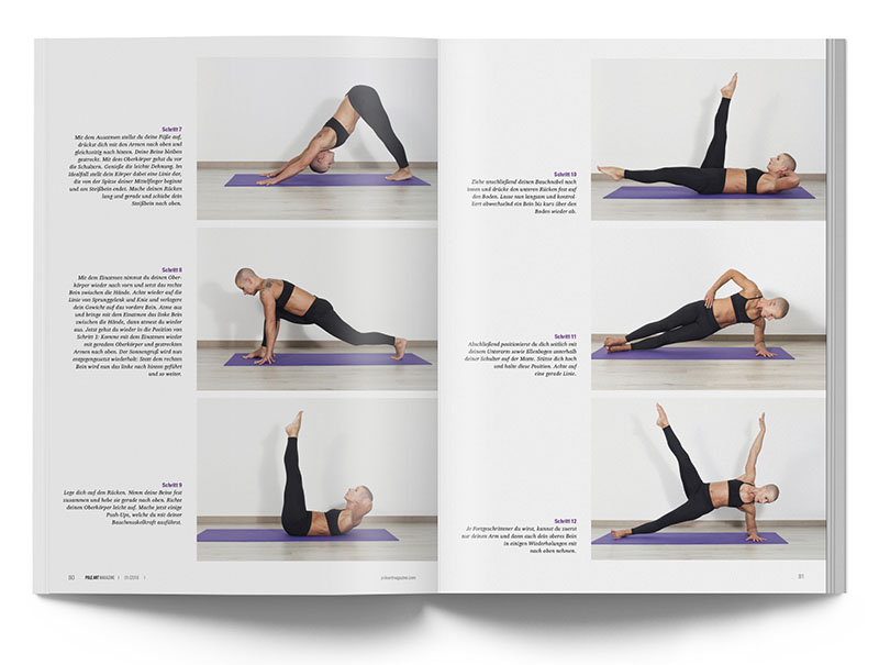 Pole Art Magazine Nr. 5 - Warm-up mit Nadine Rebel