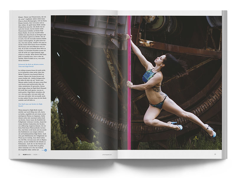 Pole Art Magazine Nr. 7 - Jazzy K im Interview