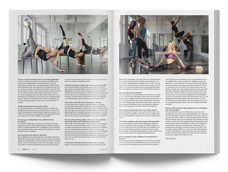 Pole Art Magazine Nr. 7 - Tanja Beutler im Interview