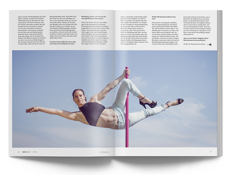 Pole Art Magazine Nr. 8 - Nele Sehrt im Interview