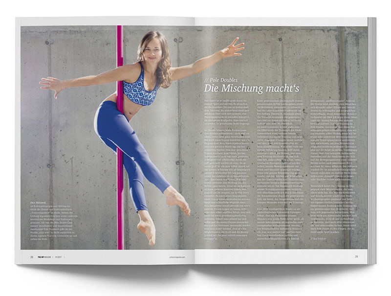 Pole Art Magazine Nr. 9 - Pole Doubles: Die Mischung machts