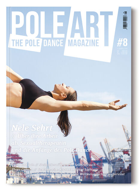 Pole Art Magazine Nr. 8 vom 10. Oktober 2016, Cover mit Nele Sehrt
