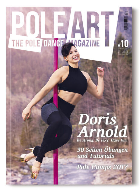 Pole Art Magazine Nr. 10 vom 17. April 2017, Cover mit Doris Arnold