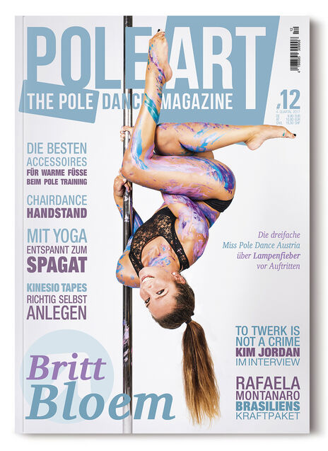 Pole Art Magazine Nr. 12 vom 17. Oktober 2017, Cover mit Britt Bloem