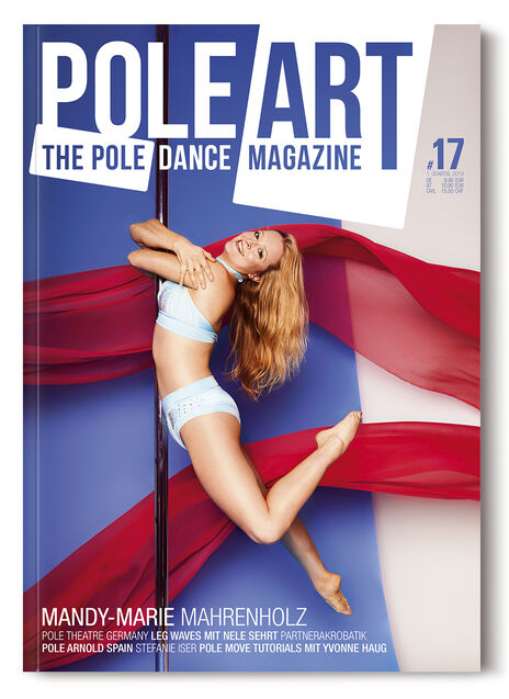Pole Art Magazine Nr. 17 vom 17. Dezember 2018, Cover mit Mandy-Marie Mahrenholz