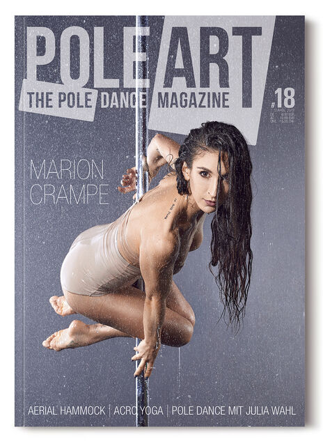 Pole Art Magazine Nr. 18 vom 10. Mai 2019, Cover mit Marion Crampe