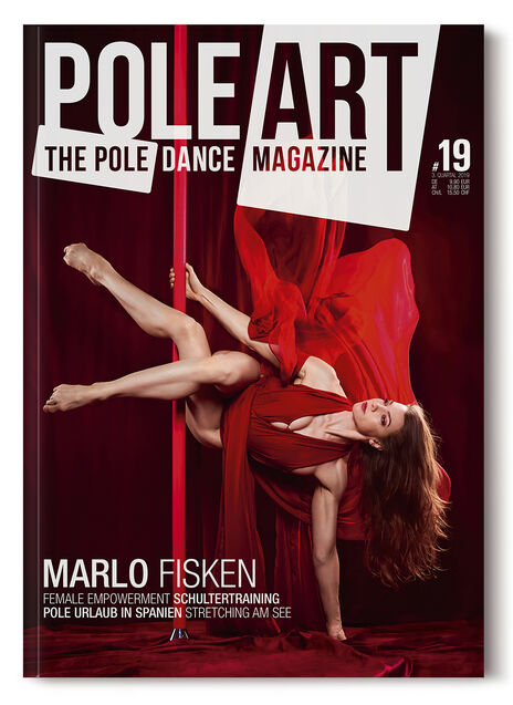 Pole Art Magazine Nr. 19 vom 5. August 2019, Cover mit Marlo Fisken