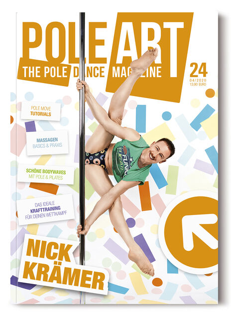 Pole Art Magazine Nr. 24 vom 12. Dezember 2020, Cover mit Nick Krämer