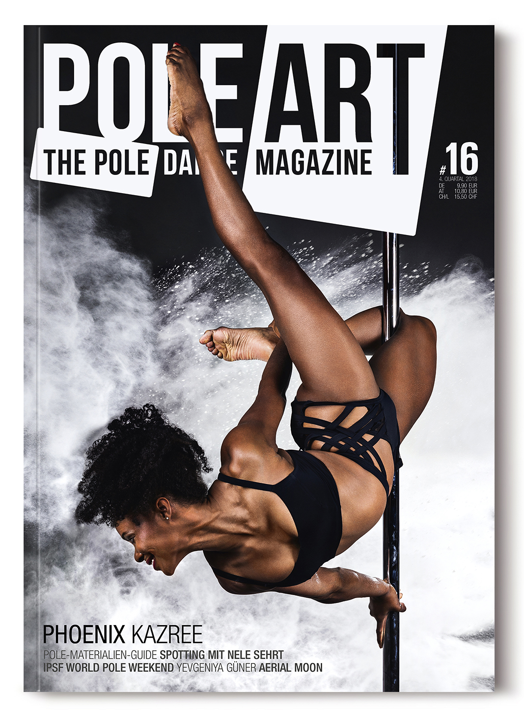 Cover der Ausgabe Nr. 16 des Pole Art Magazine mit Phoenix Kazree